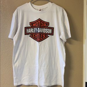 Harley Davidson Men’s white tee
